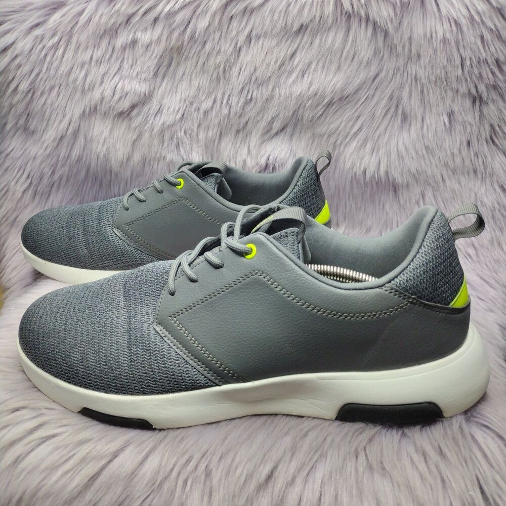 OrthoComfoot Men’s Orthopedic Gray Walking Shoes Size EU 48 US 15